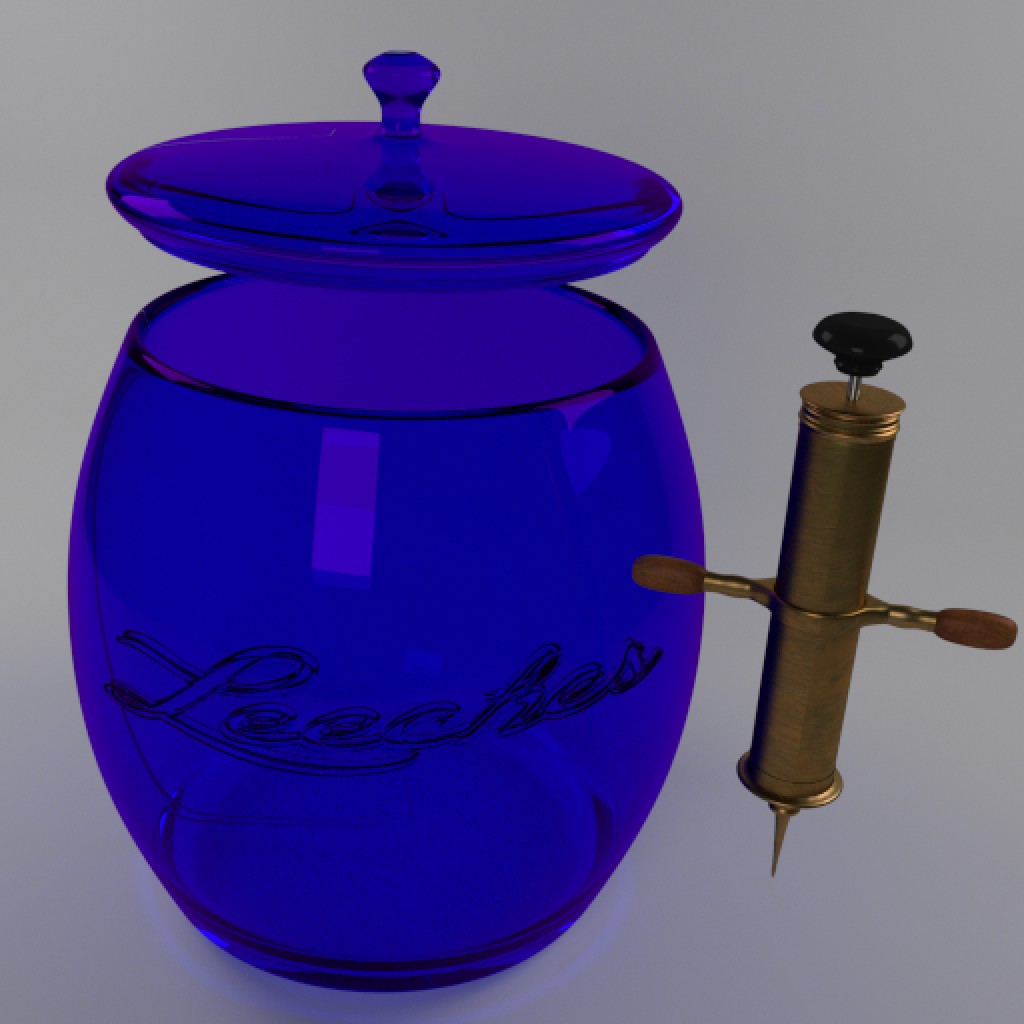 1860's style Syringe and Leech jar preview image 5